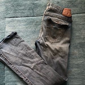 True Religion not too wide leg